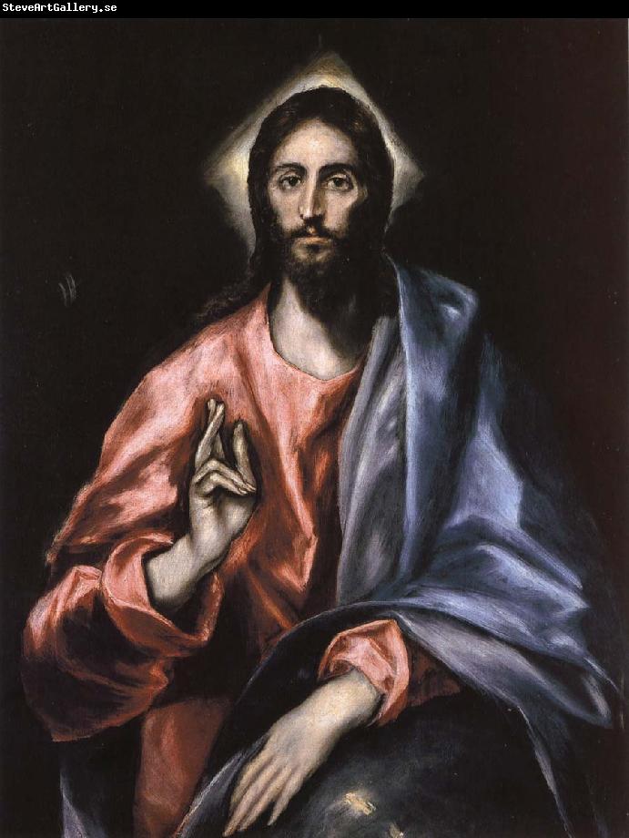 El Greco Christ as Saviour